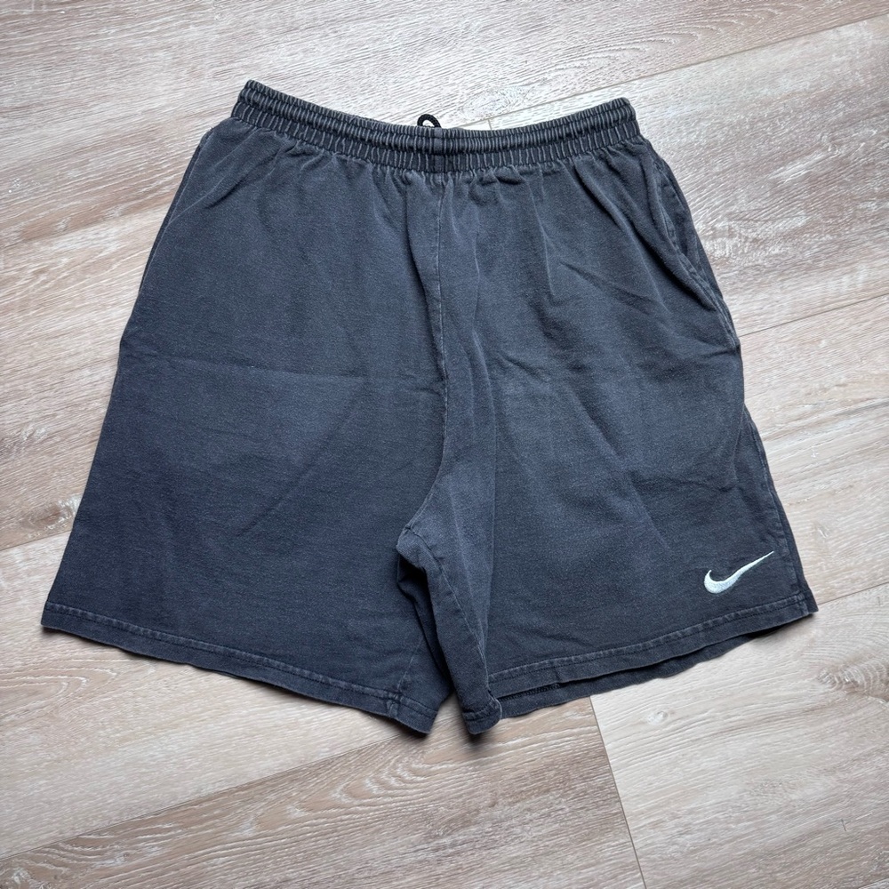 Vintage Nike Men’s Sweat Shorts Size Medium Black